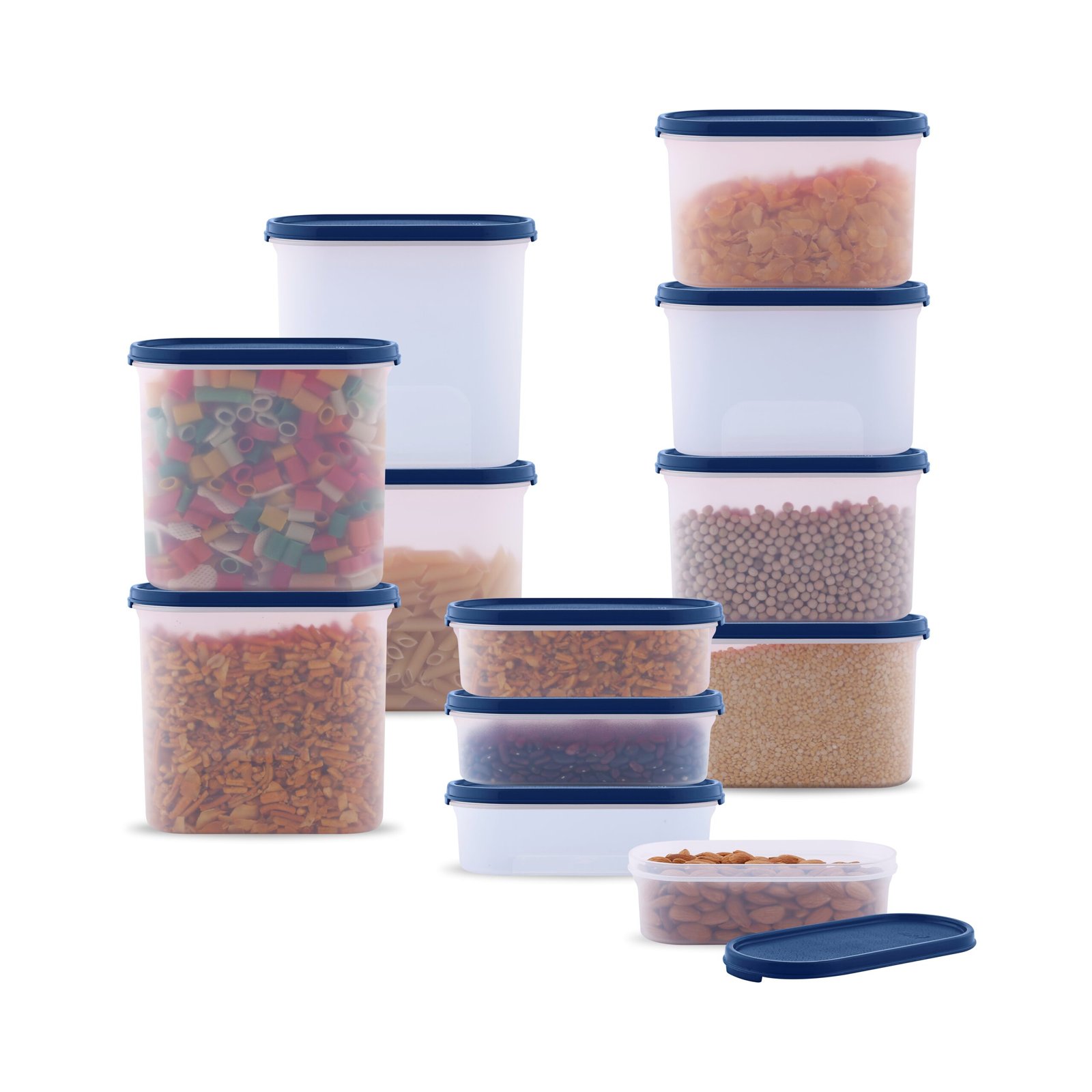 006 SKY OVAL CONTAINER 600-1200-1800 12 PCS SET IMAGES - 1