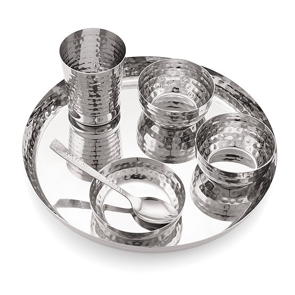 Hammered Dinner Set 6 - 4